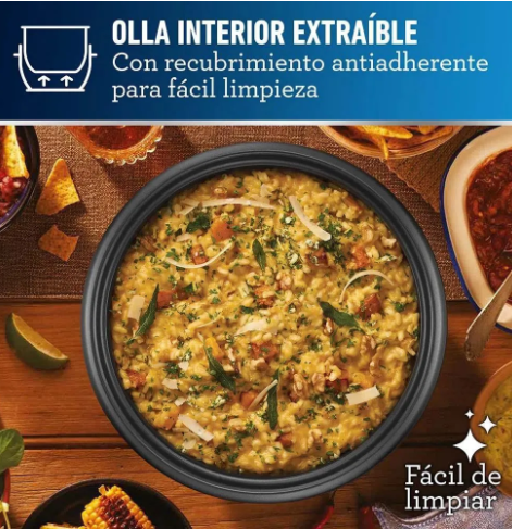 Arrocera Oster Multiusos Con Función Sofrito 10 Tazas (1.8 Litros, 2 Libras) 8029S - Imagen 3