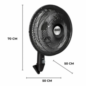 Ventilador Samurai Turbo Power De Pared